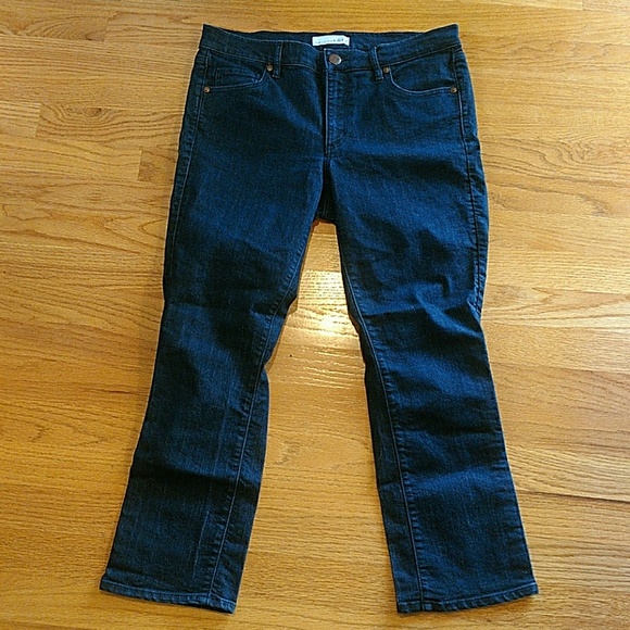 Ann Taylor Modern Kick Crop Jeans - Picture 2 of 6